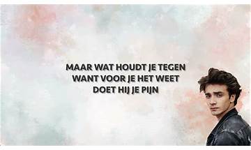 ZONDE nl Lyrics [Aaron Blommaert]